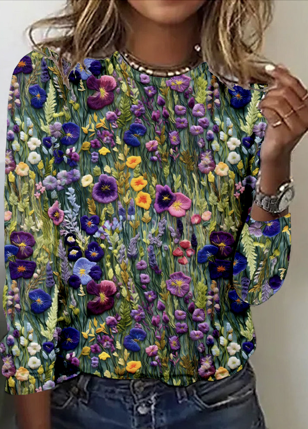 Casual Floral T-Shirt
