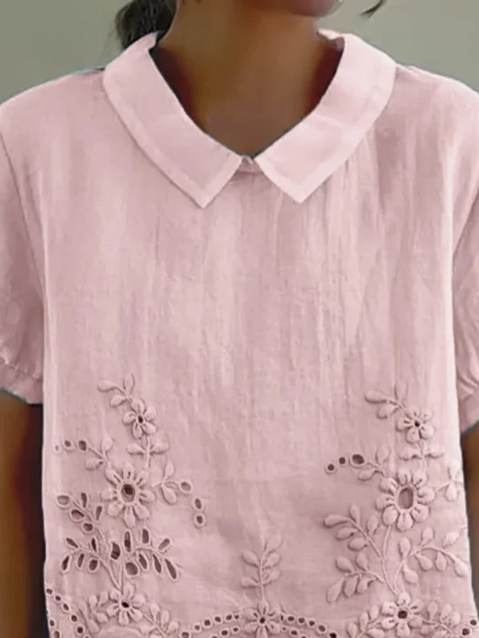Plain Loose Simple Blouse