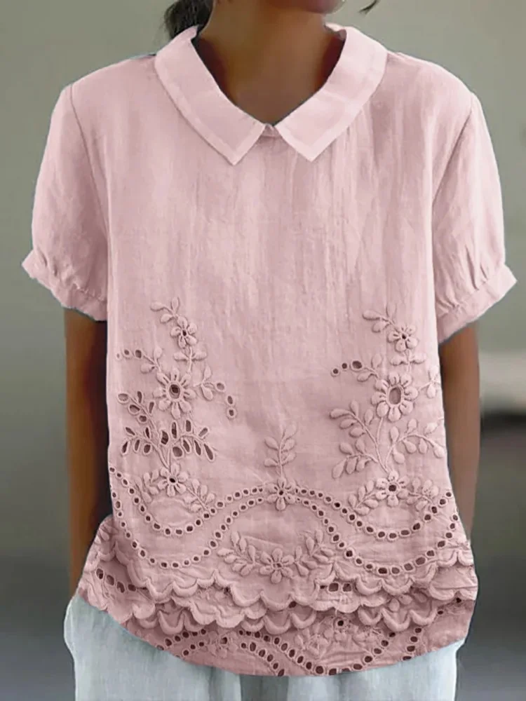 Plain Loose Simple Blouse