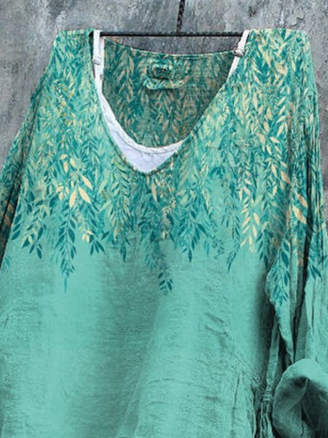 Plants Linen T-Shirt