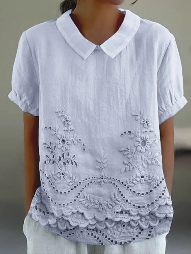 Plain Loose Simple Blouse