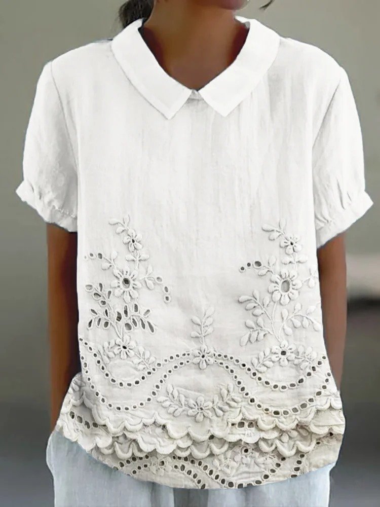 Plain Loose Simple Blouse