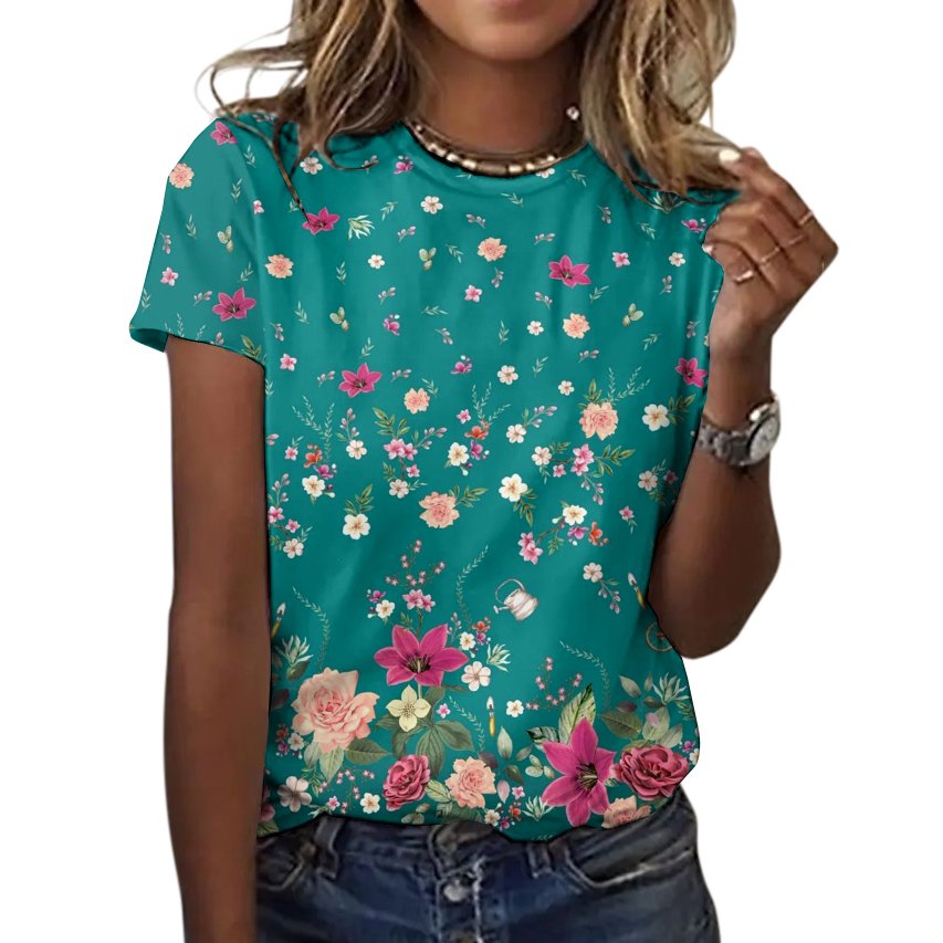 Regular Fit Crew Neck Cotton Casual T-Shirt