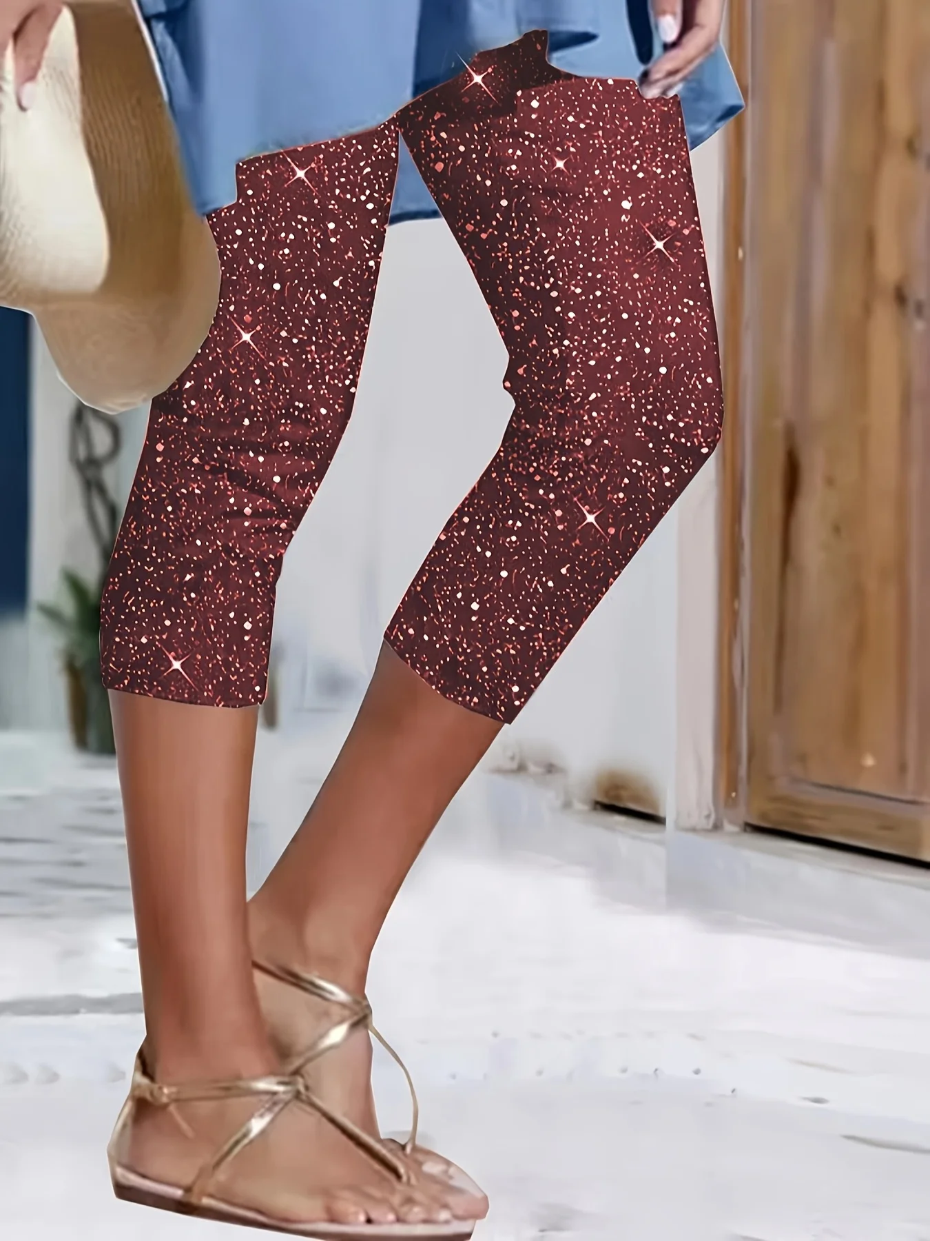 Regular Fit Starry Sky Casual Pants