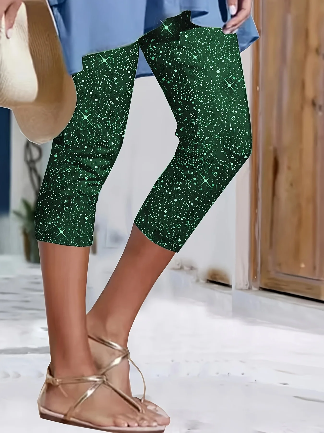 Regular Fit Starry Sky Casual Pants