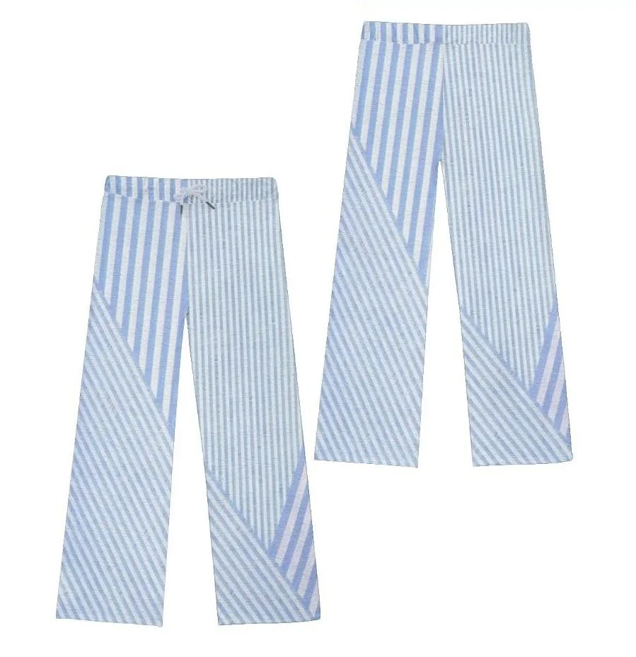 Loose Casual Striped Pants