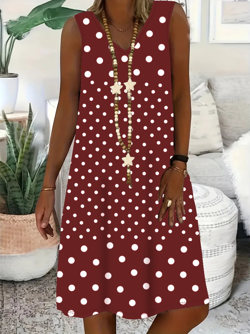 Regular Fit Casual Dress With No