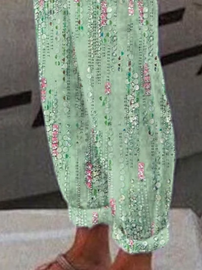 Women's Printed Casual Pants