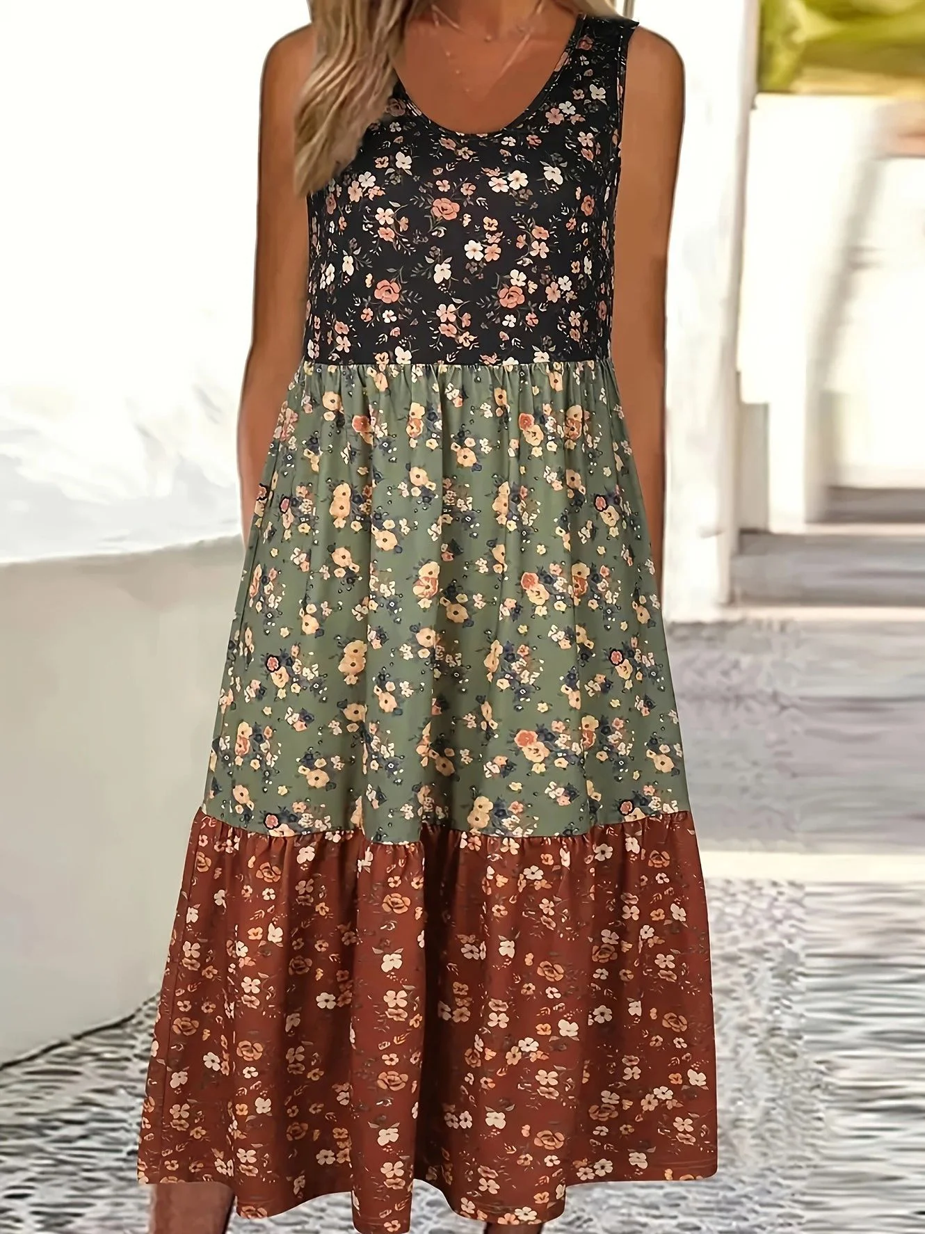 Casual Cotton Regular Fit Dress With No