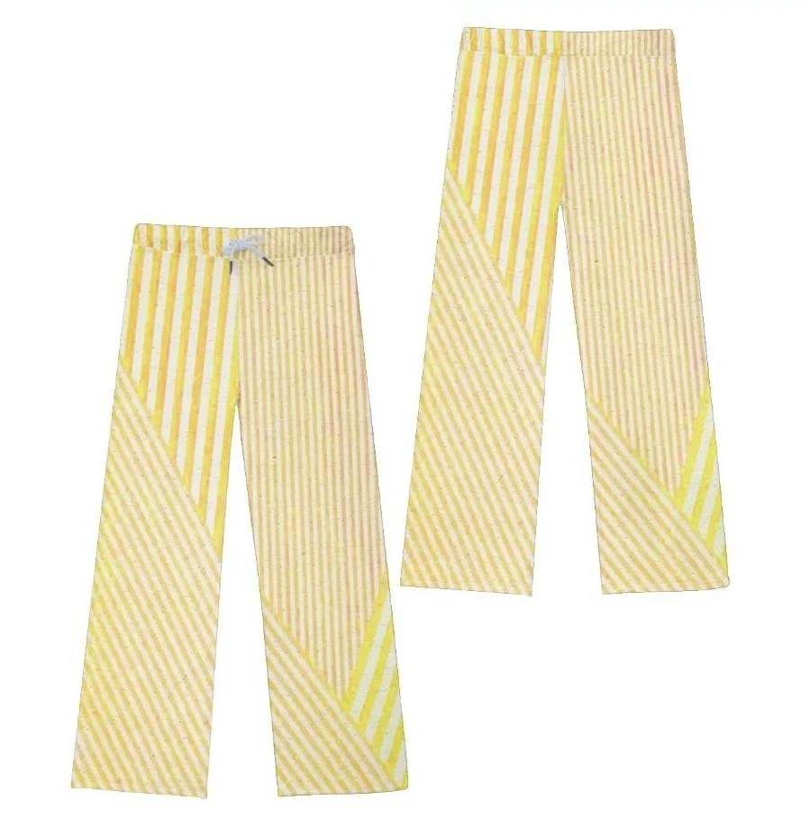 Loose Casual Striped Pants