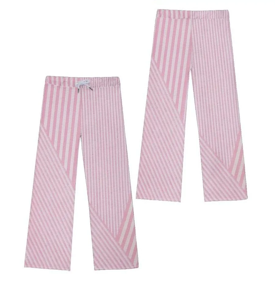 Loose Casual Striped Pants