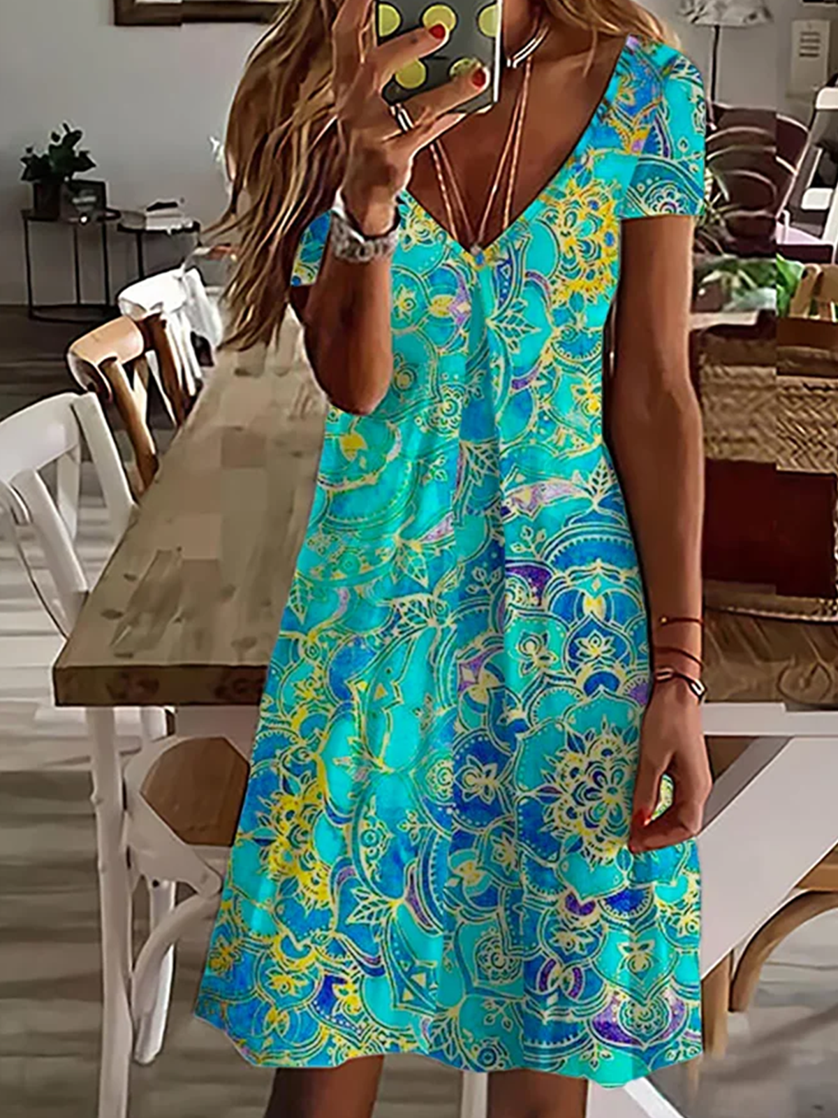 Casual Regular Fit Dress With No