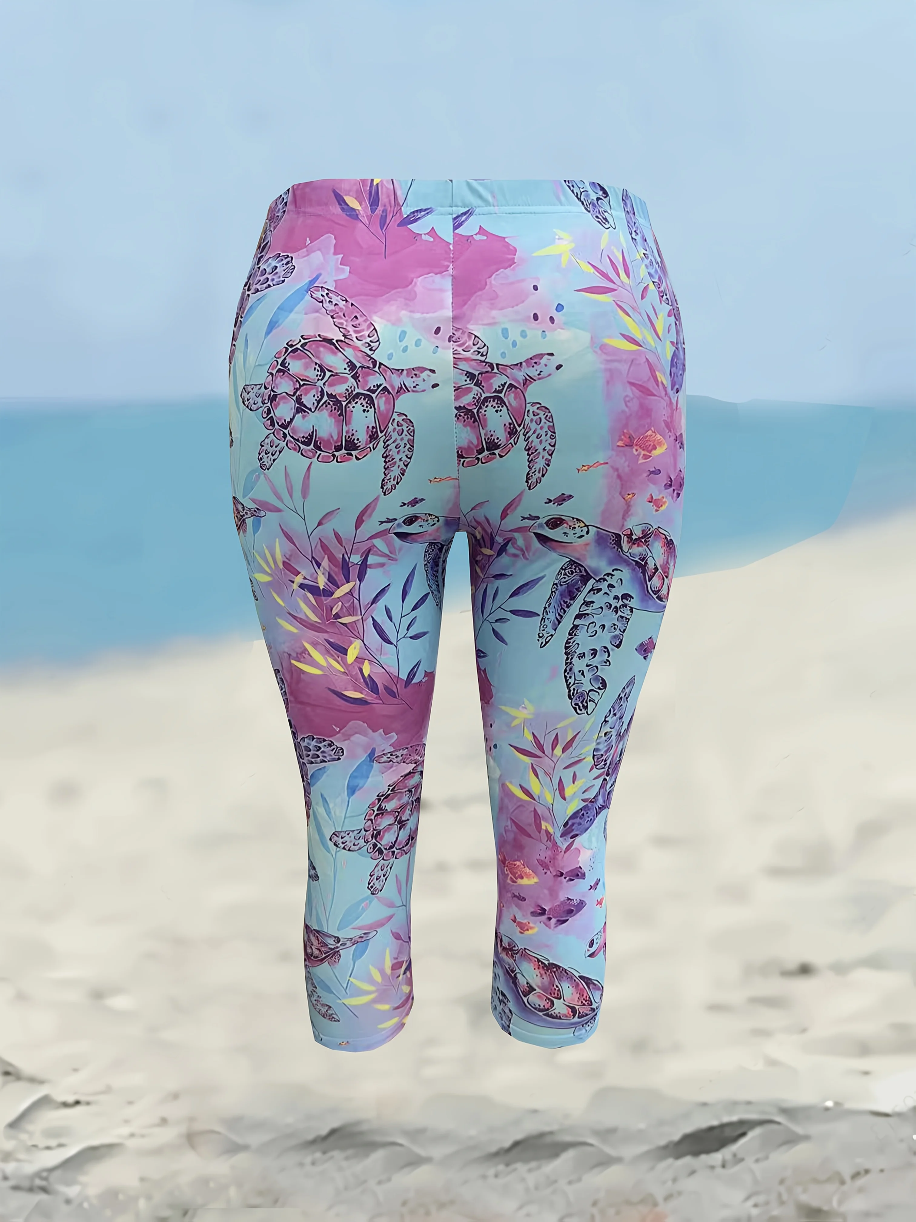 Casual Marine Life Regular Fit Pants