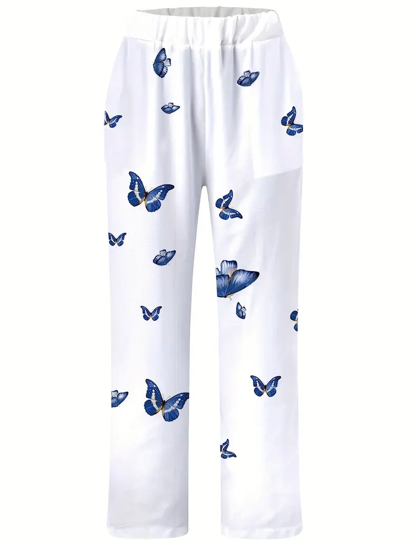 Loose Butterfly Casual Pants