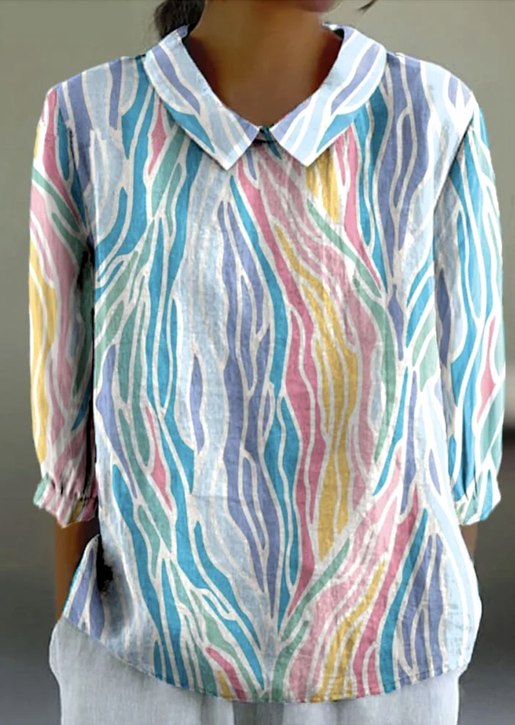 Casual Geometric Shirt