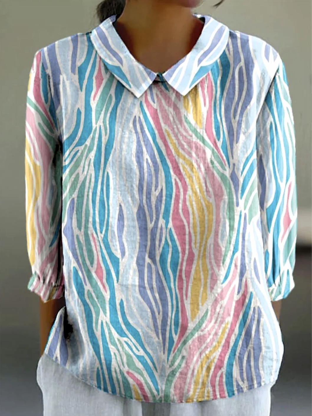 Casual Geometric Shirt