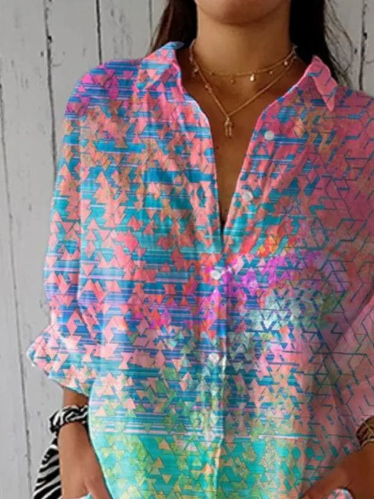 Shirt Collar Regular Fit Casual Shirt