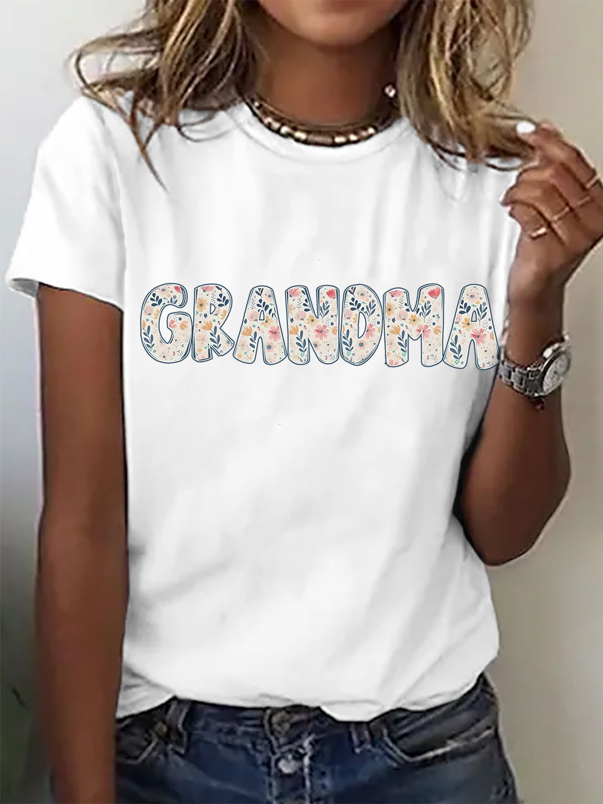 Grandma Gifts Cotton T-shirt
