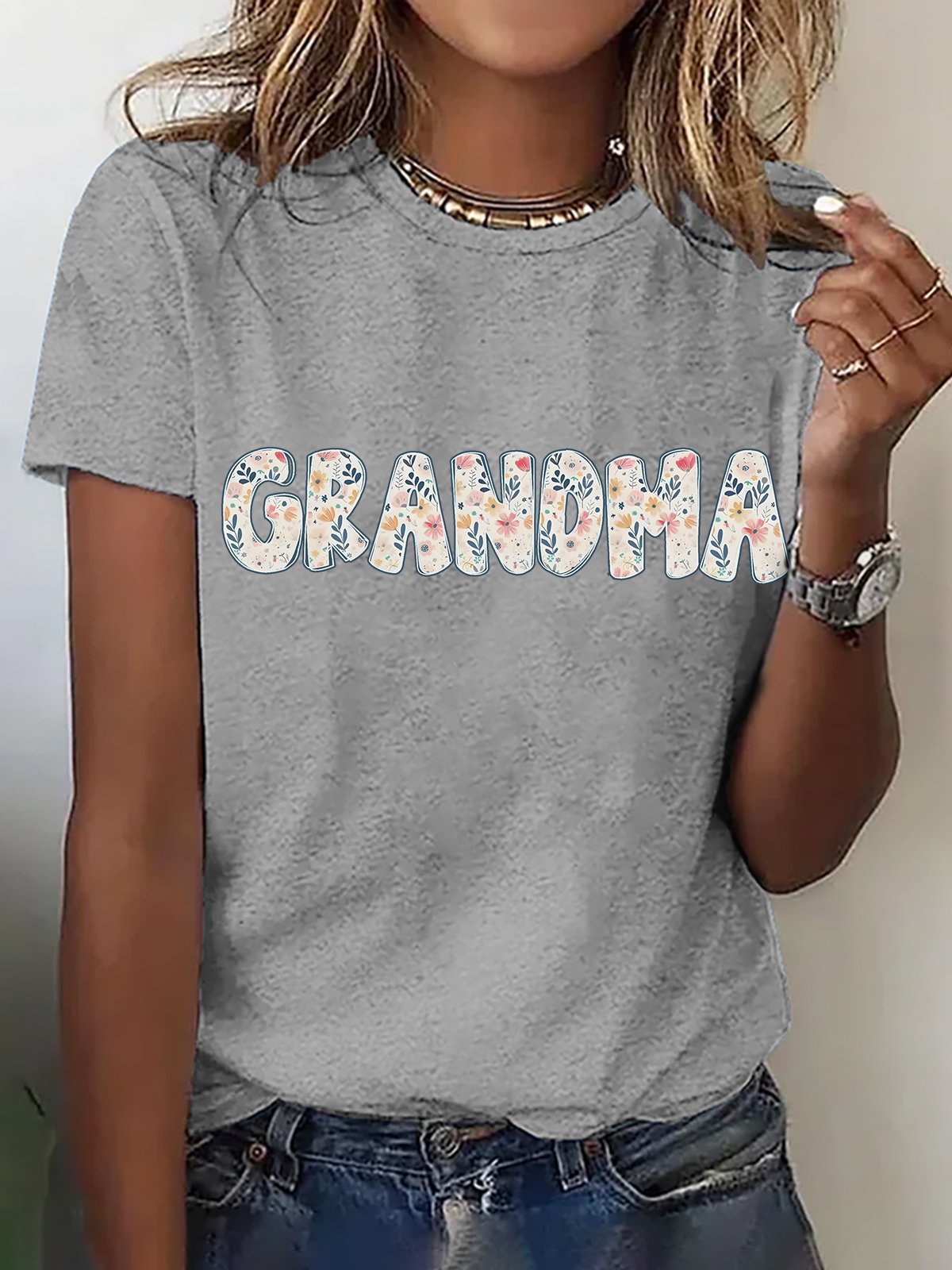Grandma Gifts Cotton T-shirt