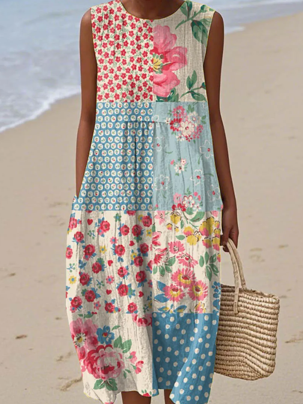 Nationality/Ethnic Casual Dress With No