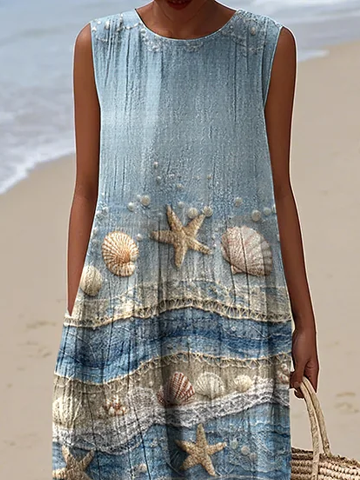 Regular Fit Casual Dress With No