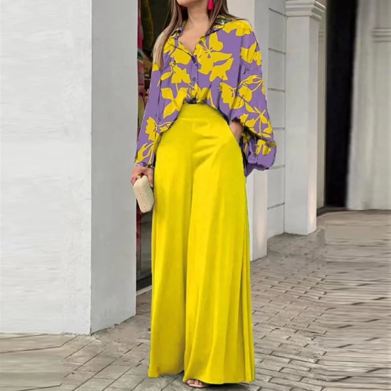 Women's Printing Striped Daily Going Out Two-Piece Set Green Casual Summer Top With Pants Matching Set