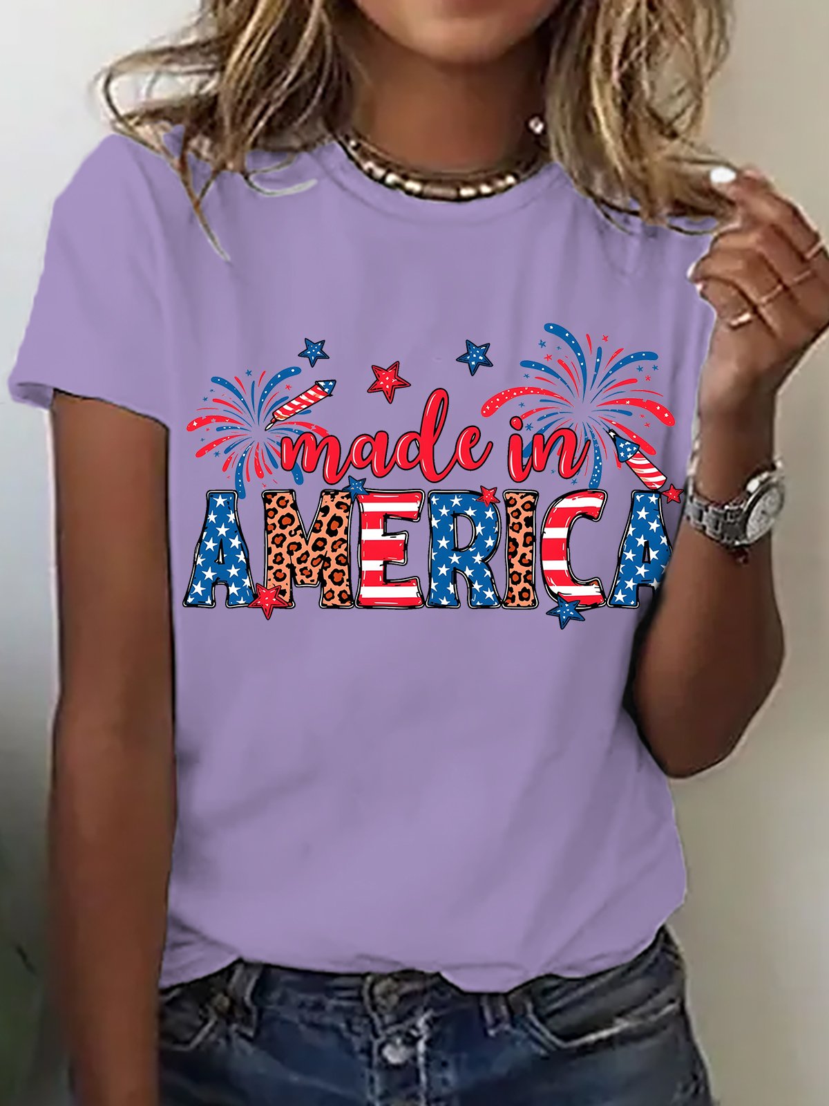 Made In America Cotton T-shirt