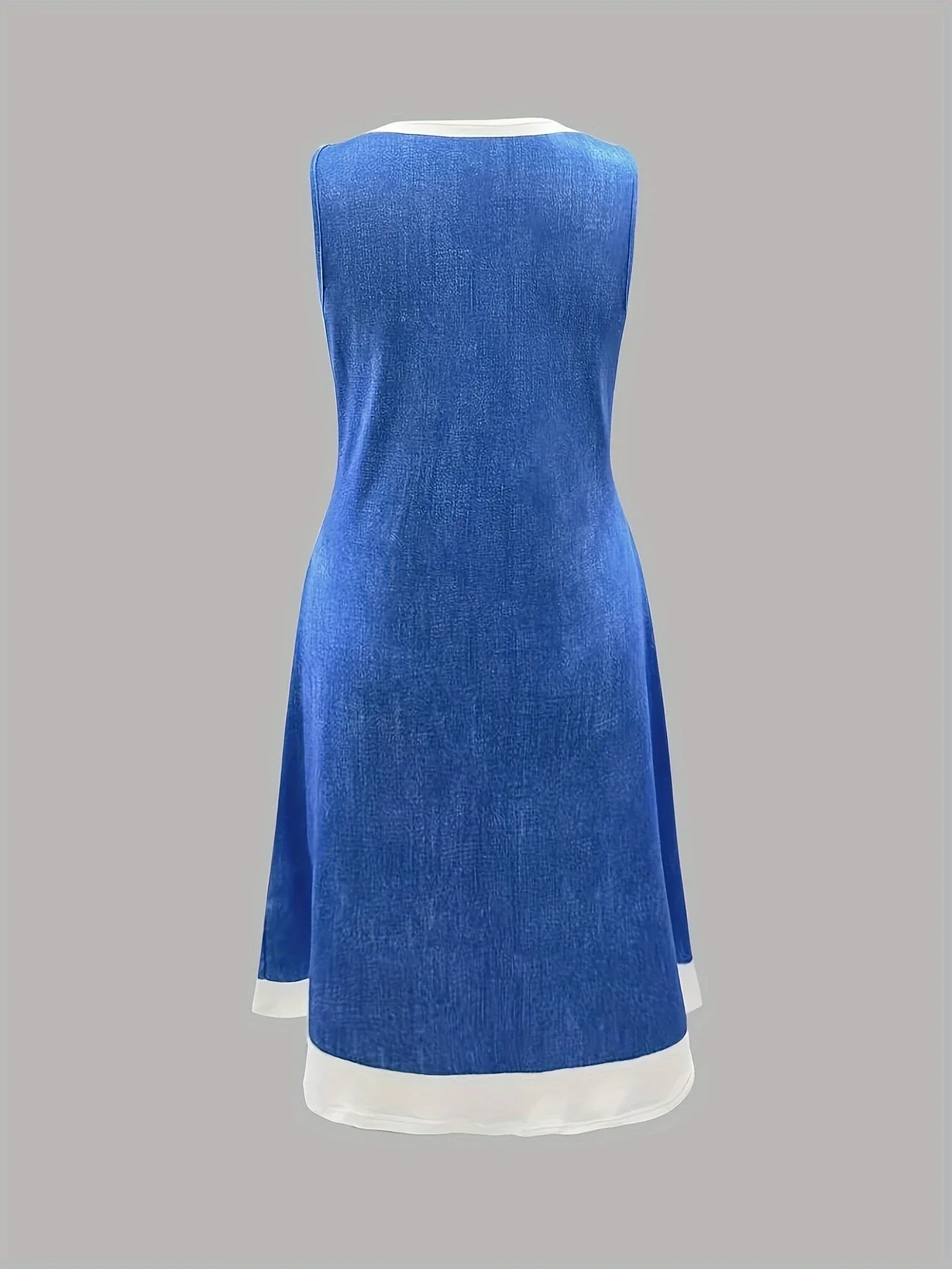 Regular Fit Crew Neck Dandelion Vintage Dress
