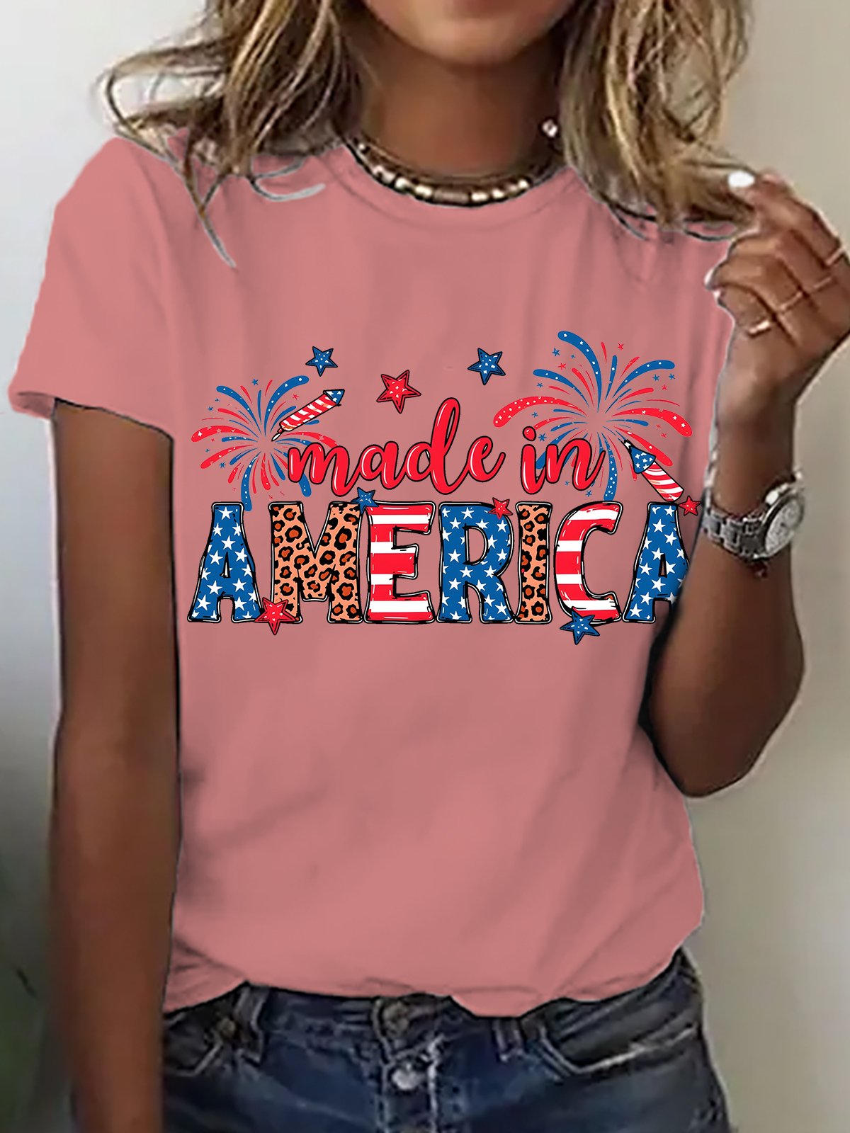 Made In America Cotton T-shirt