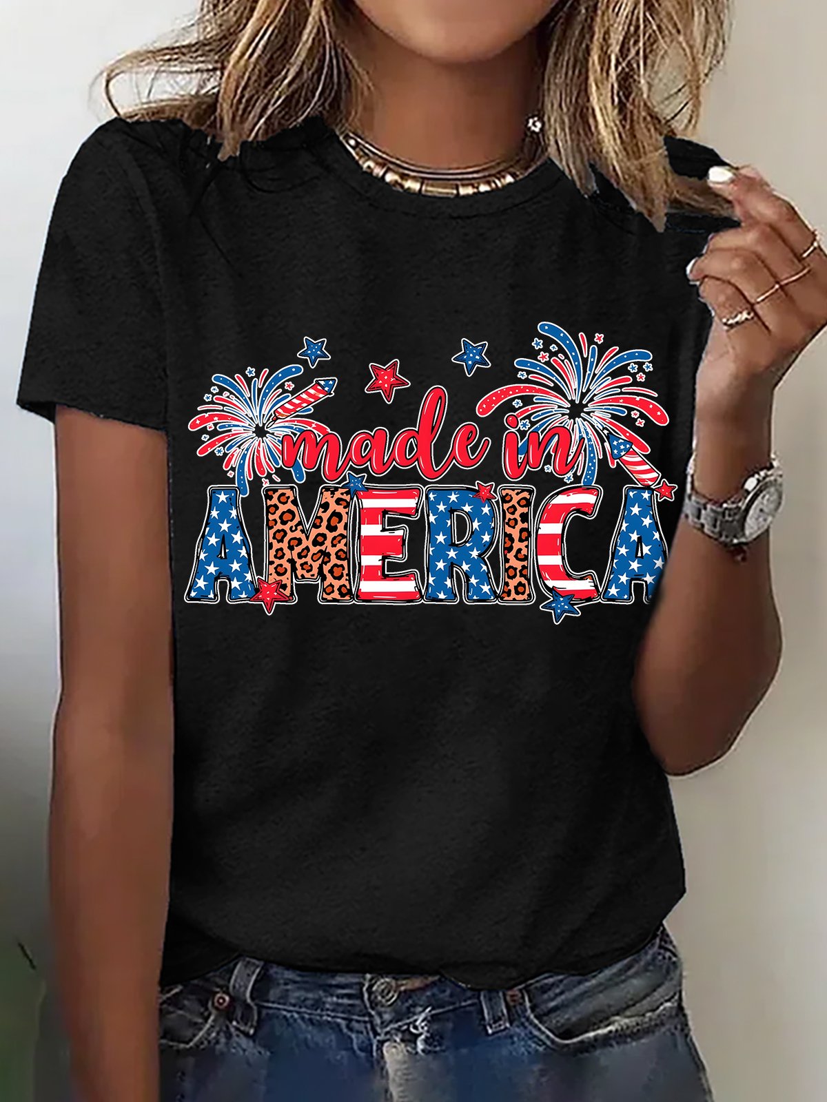 Made In America Cotton T-shirt