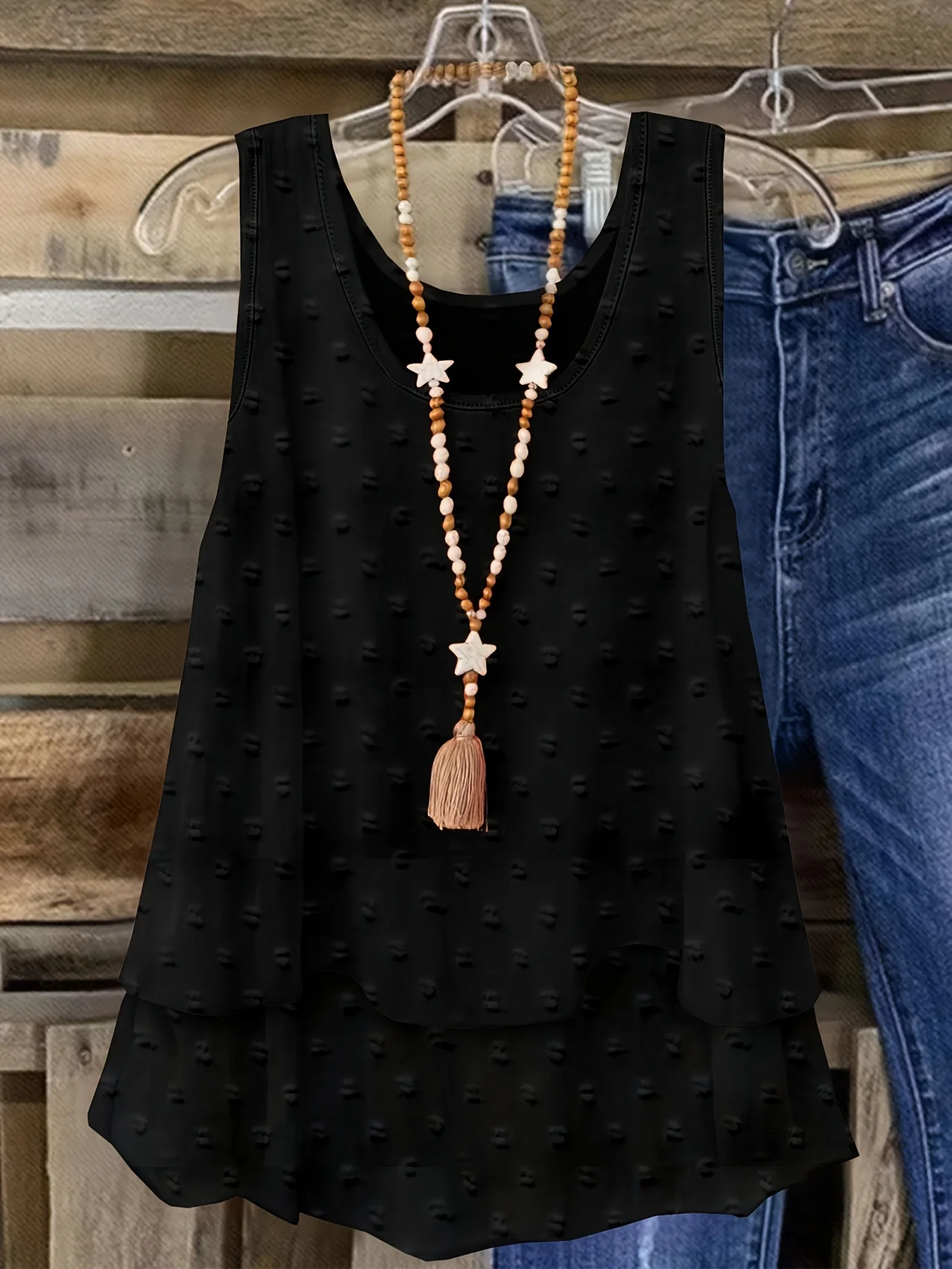 Crew Neck Cotton Casual Regular Fit Tank Top