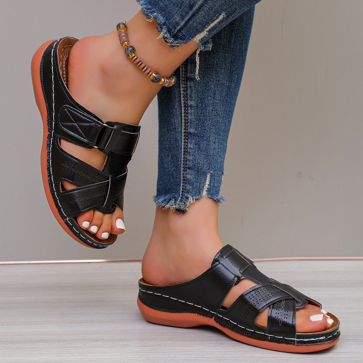 Leather Summer Sandal