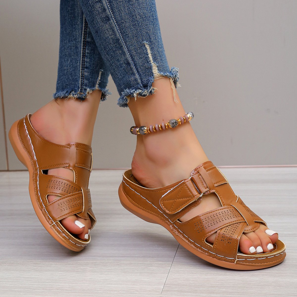 Leather Summer Sandal
