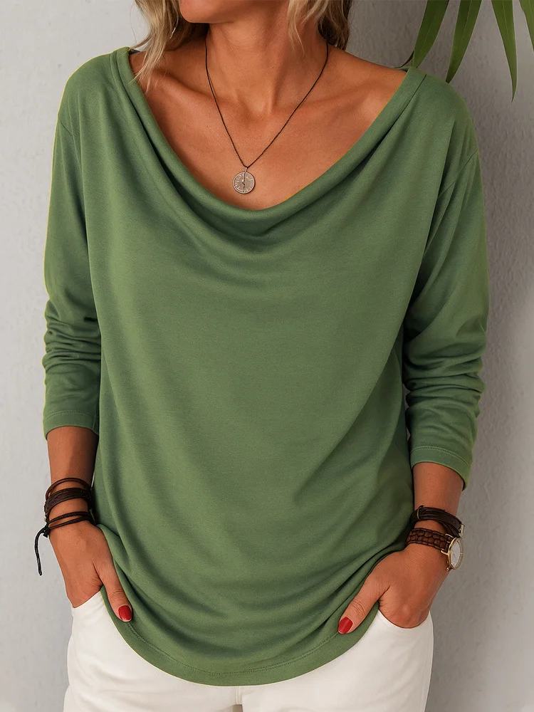 Plain Casual T-Shirt