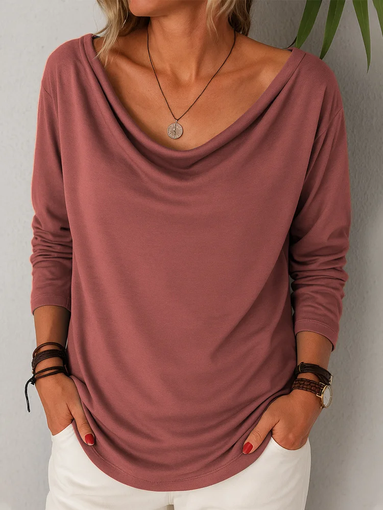 Plain Casual T-Shirt