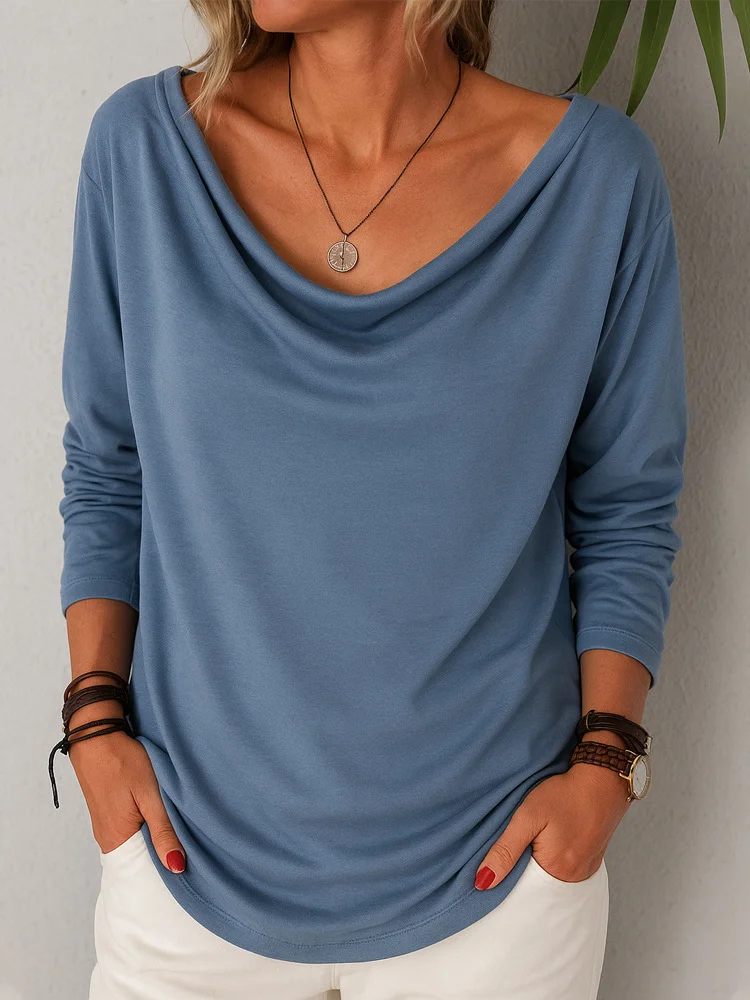 Plain Casual T-Shirt
