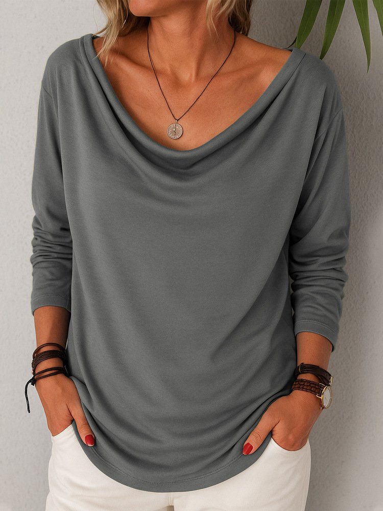 Plain Casual T-Shirt