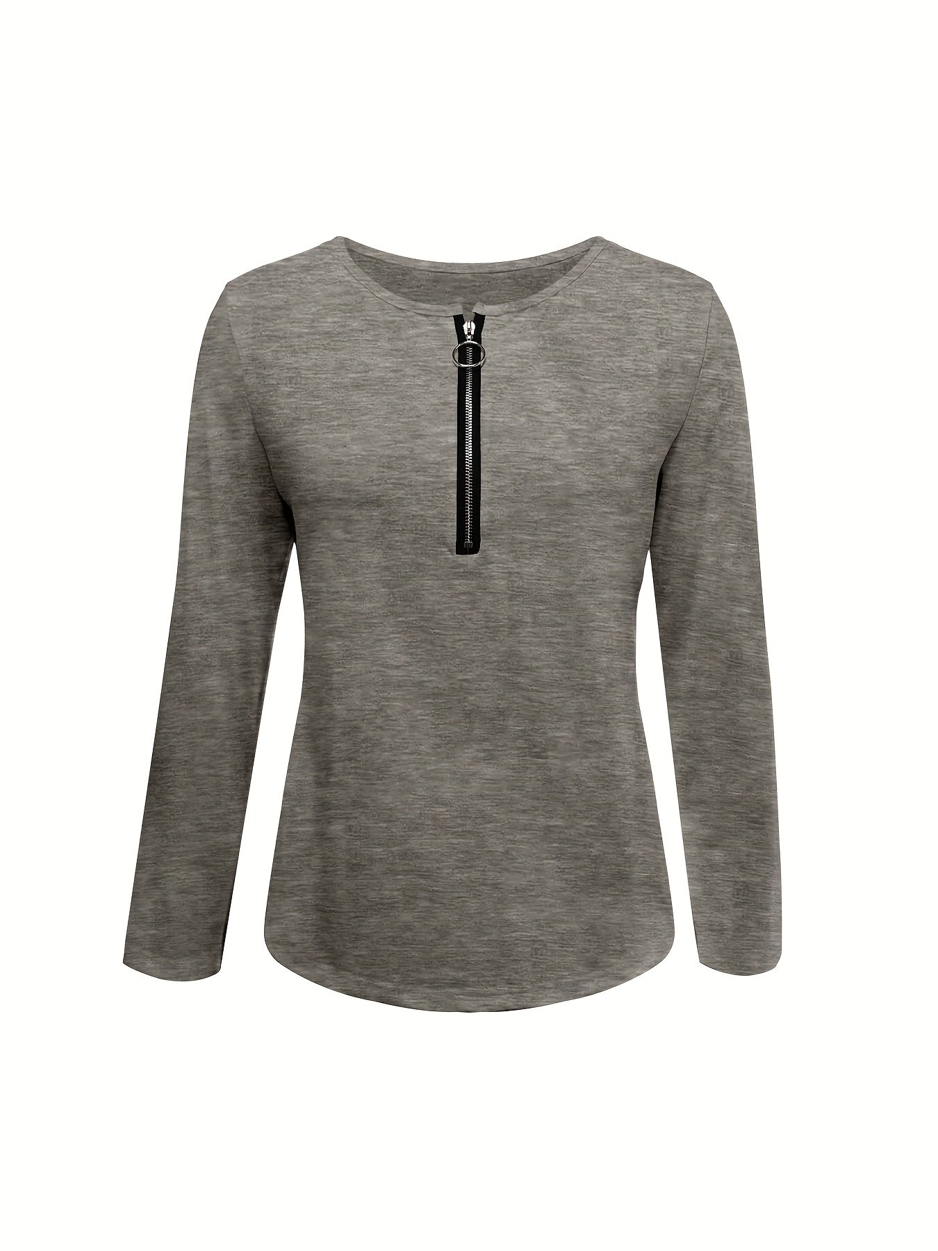 V Neck Cotton-Blend Loose Vintage T-Shirt