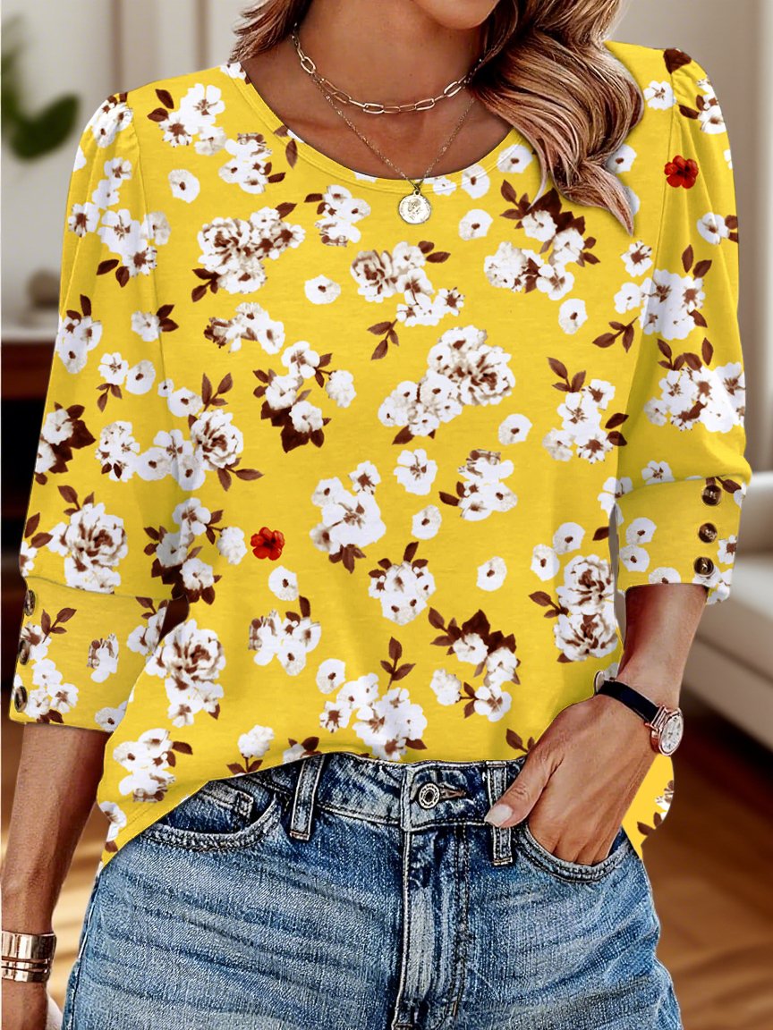 Casual Cotton T-Shirt
