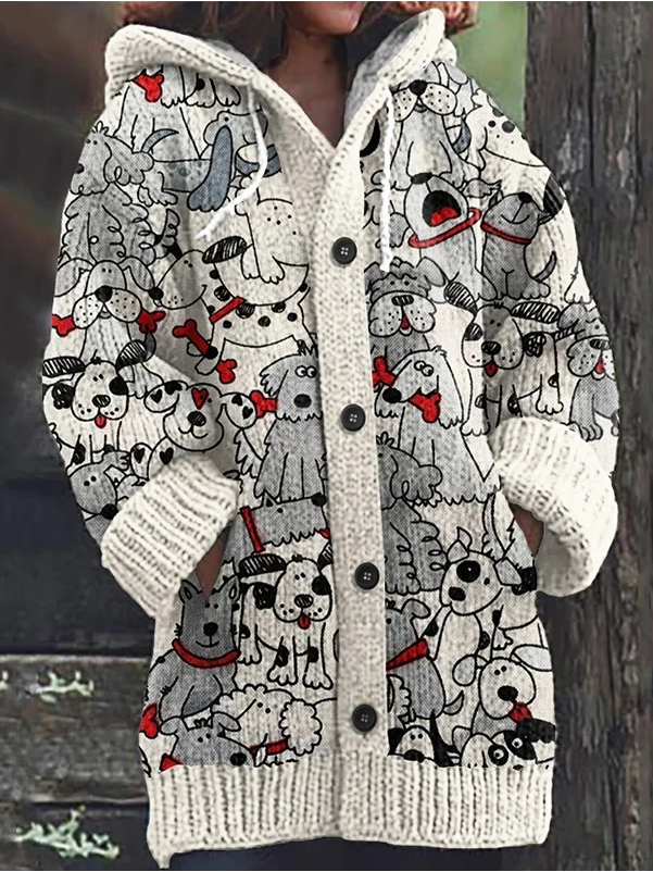 Casual Loose 3D Printing Kimono