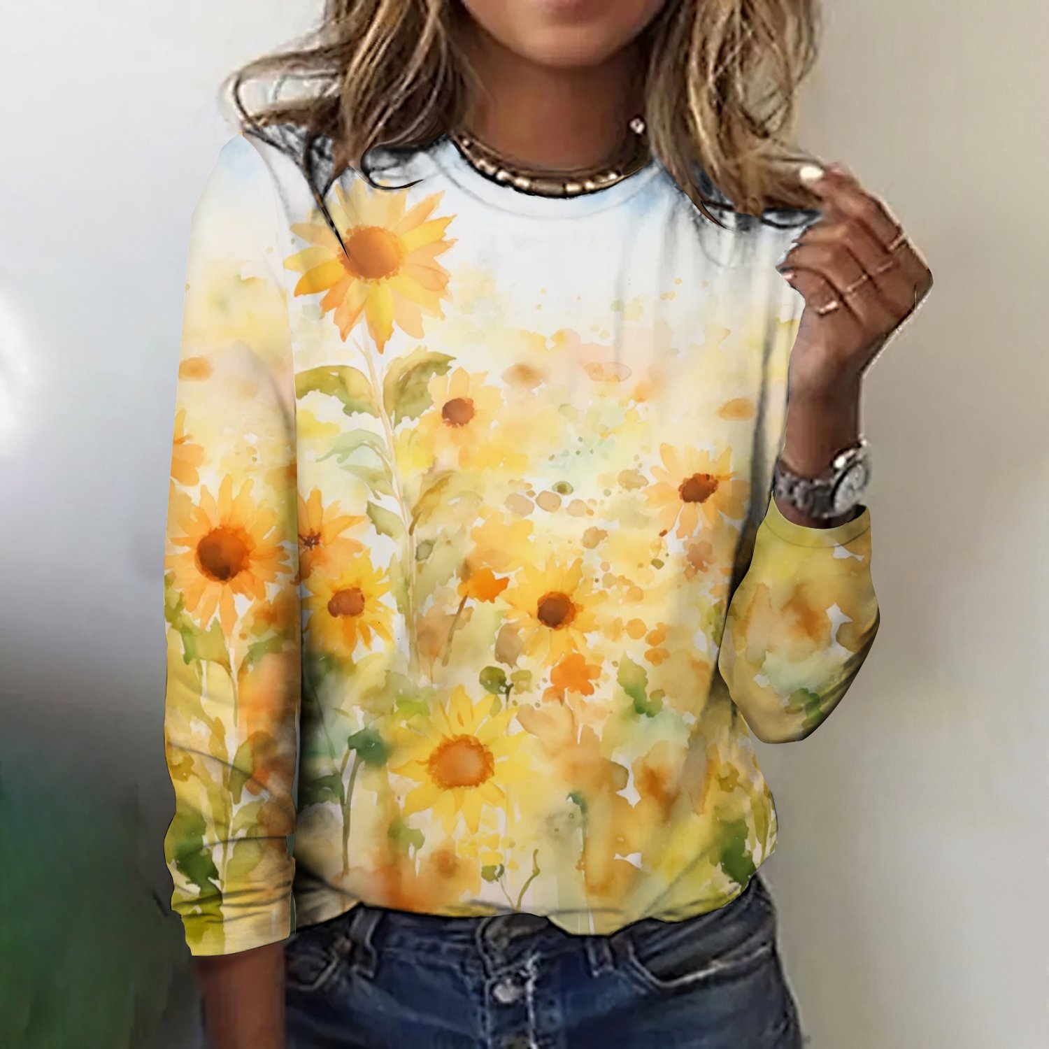 Crew Neck Regular Fit Casual T-Shirt