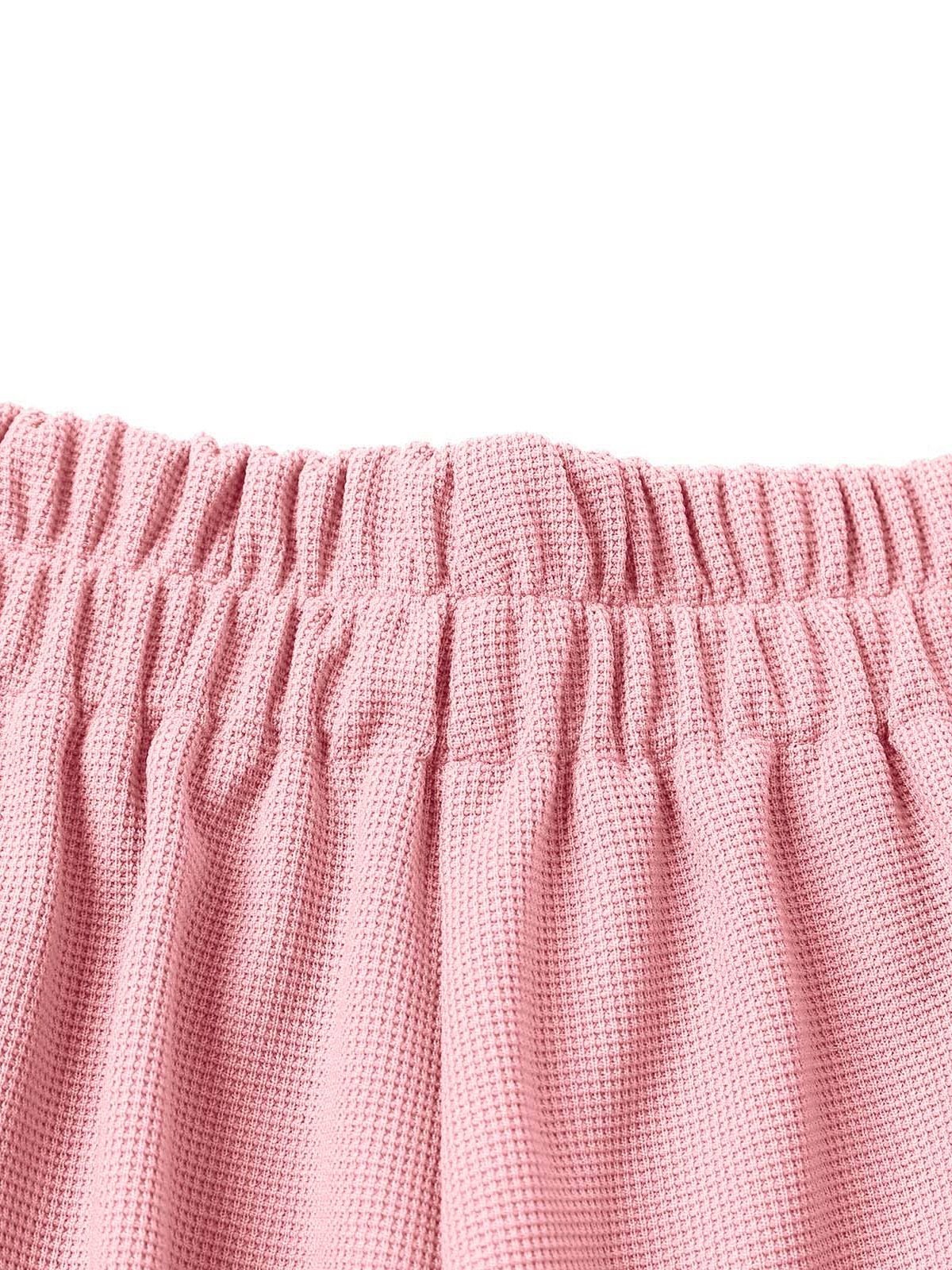 Women's  Elastic Waist H-Line Wide Leg Pants Daily Going Out Pants Lake Blue Casual Split Joint Plain Spring/Fall Pants