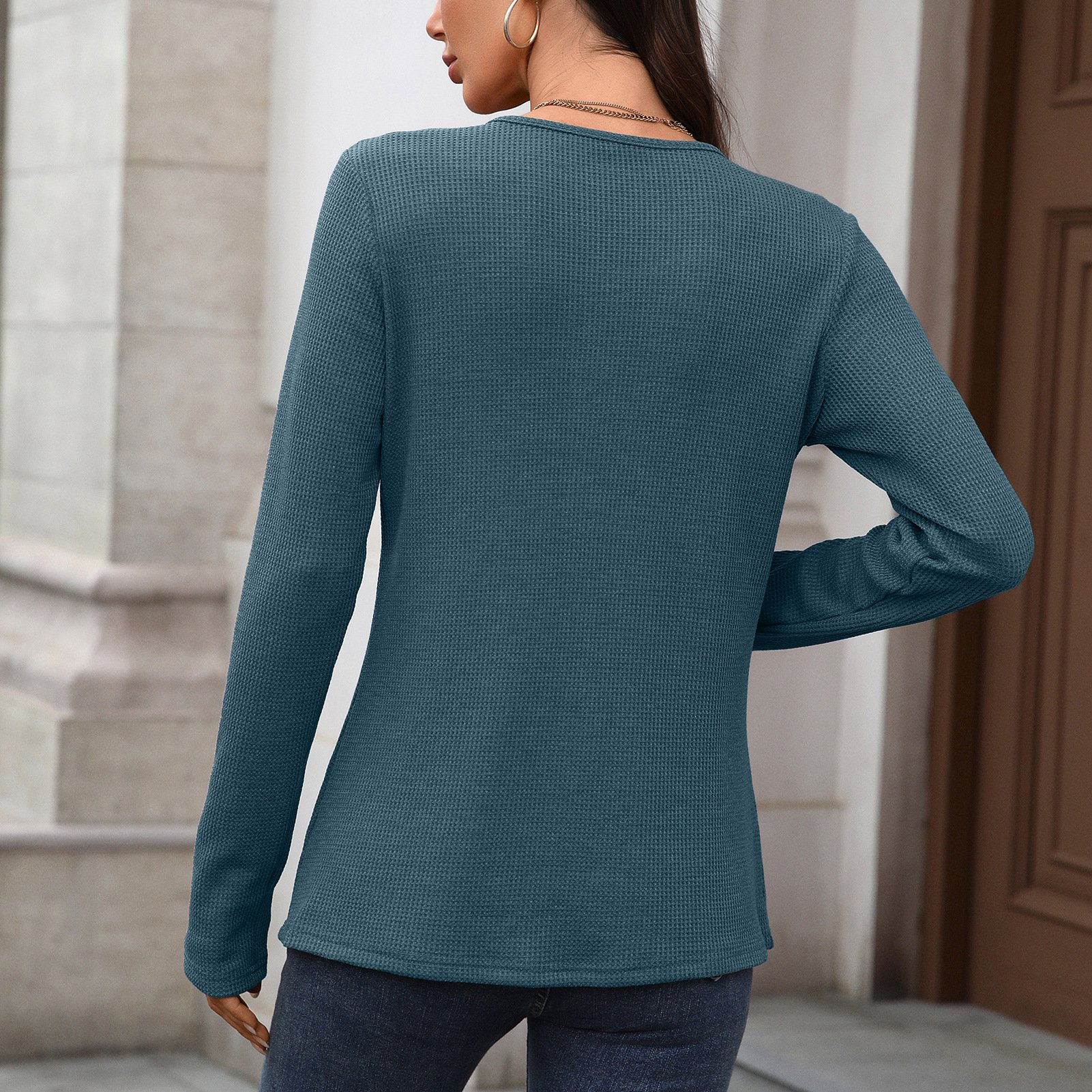 V Neck Casual T-Shirt