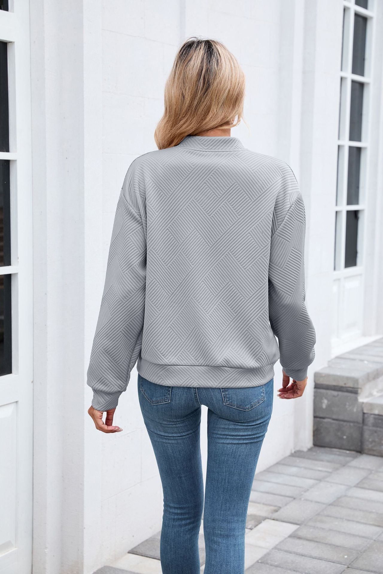 Stand Collar Casual Cotton Jacket
