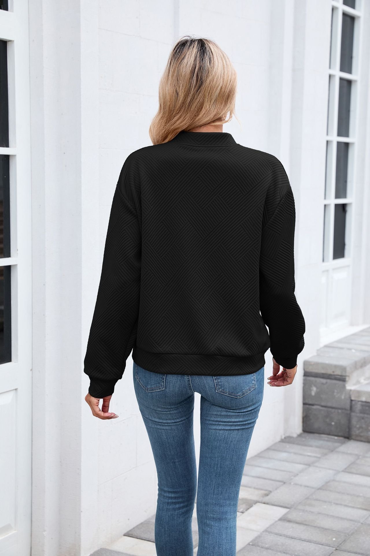 Stand Collar Casual Cotton Jacket