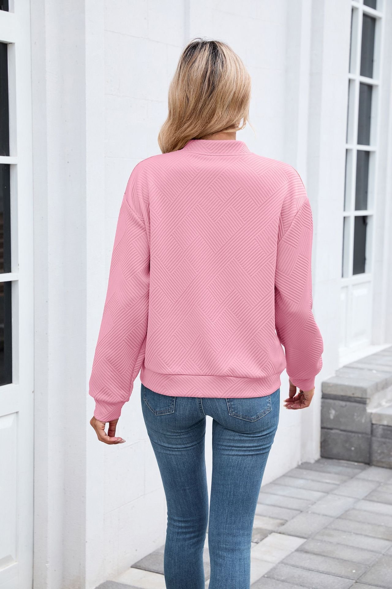 Stand Collar Casual Cotton Jacket