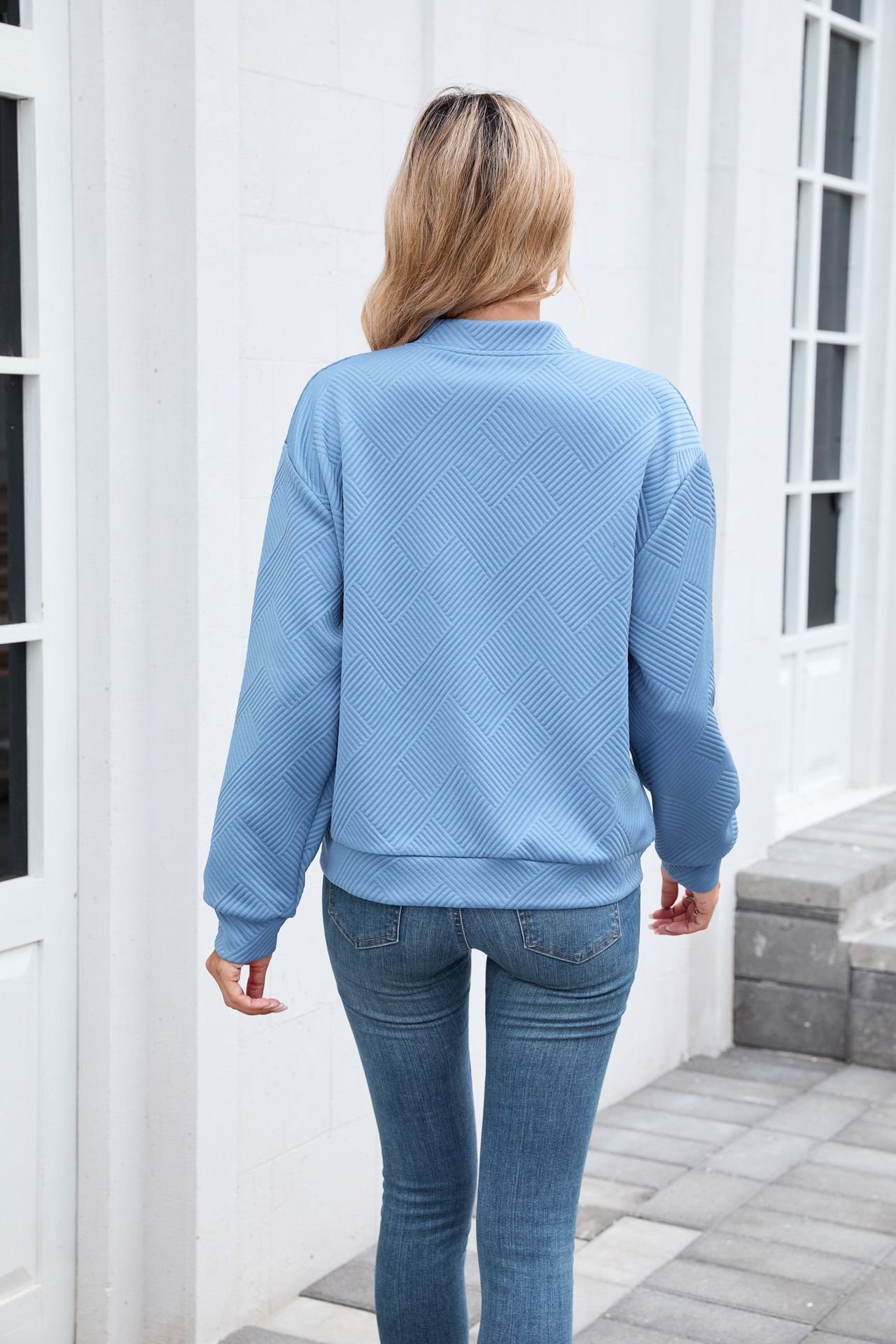 Stand Collar Casual Cotton Jacket