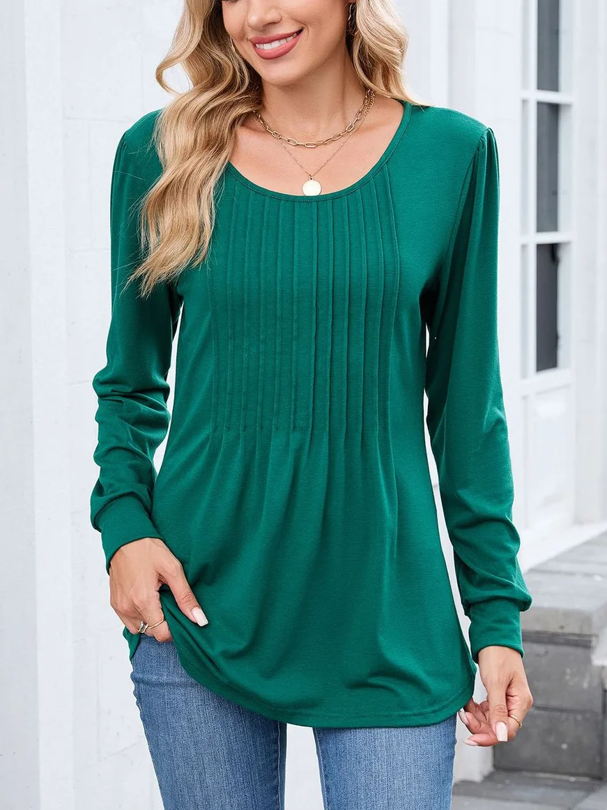 Cotton Regular Fit Crew Neck Casual T-Shirt