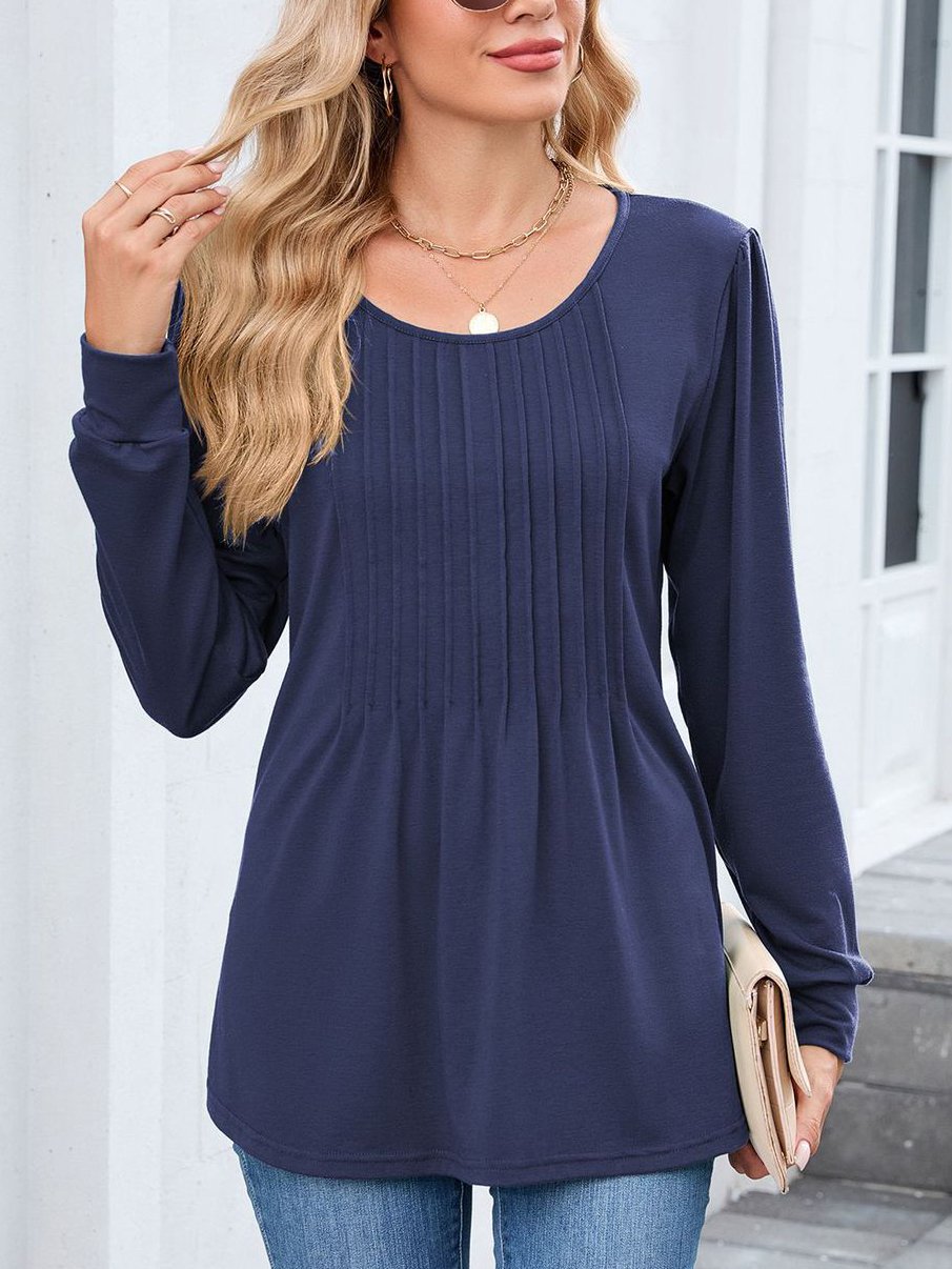 Cotton Regular Fit Crew Neck Casual T-Shirt