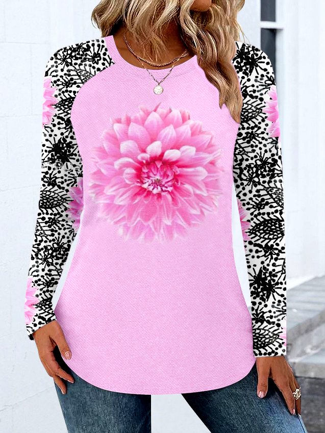 Casual Crew Neck T-Shirt